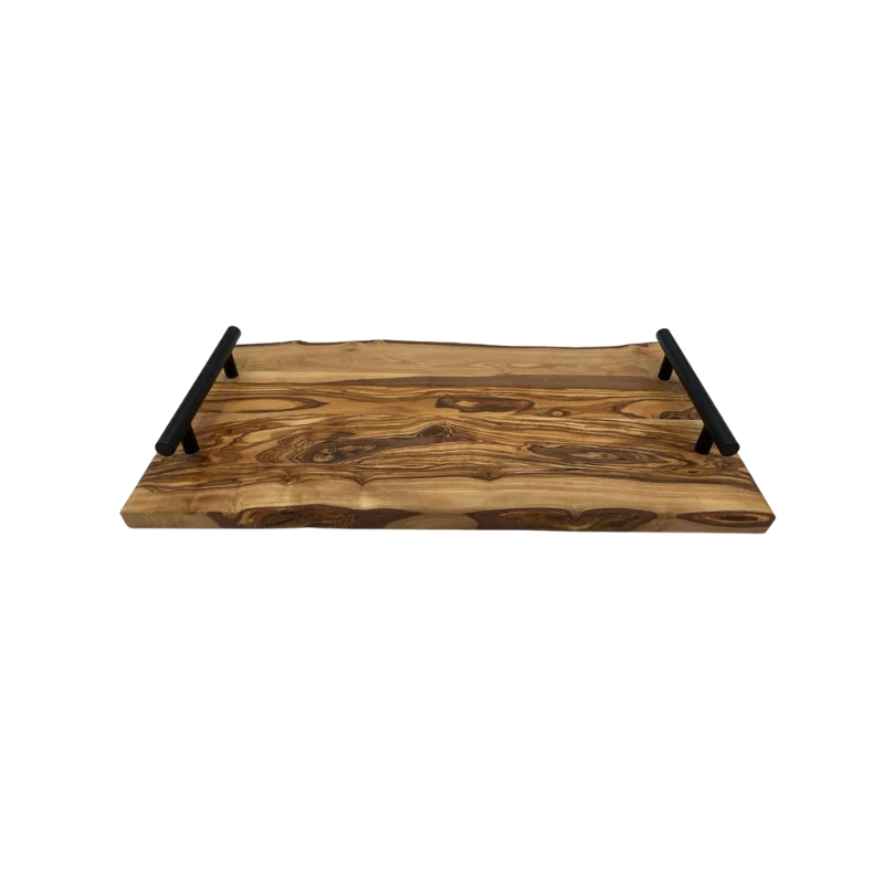 Custom Engraved Olive Wood Serving Tray