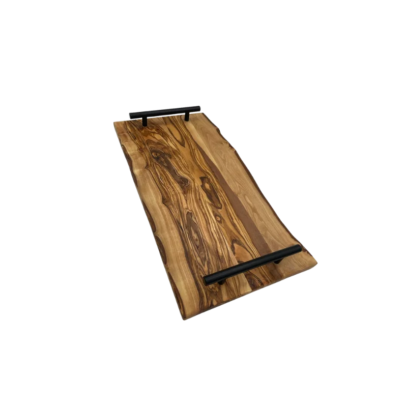 Custom Engraved Olive Wood Serving Tray