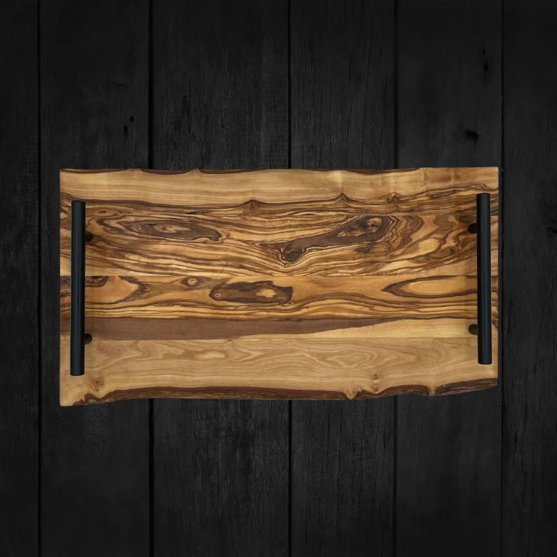 olive wood serving tray